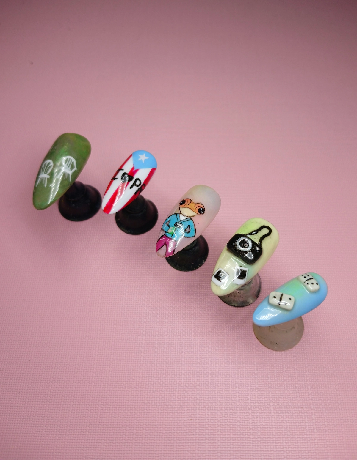 Diseño artistico en uñas